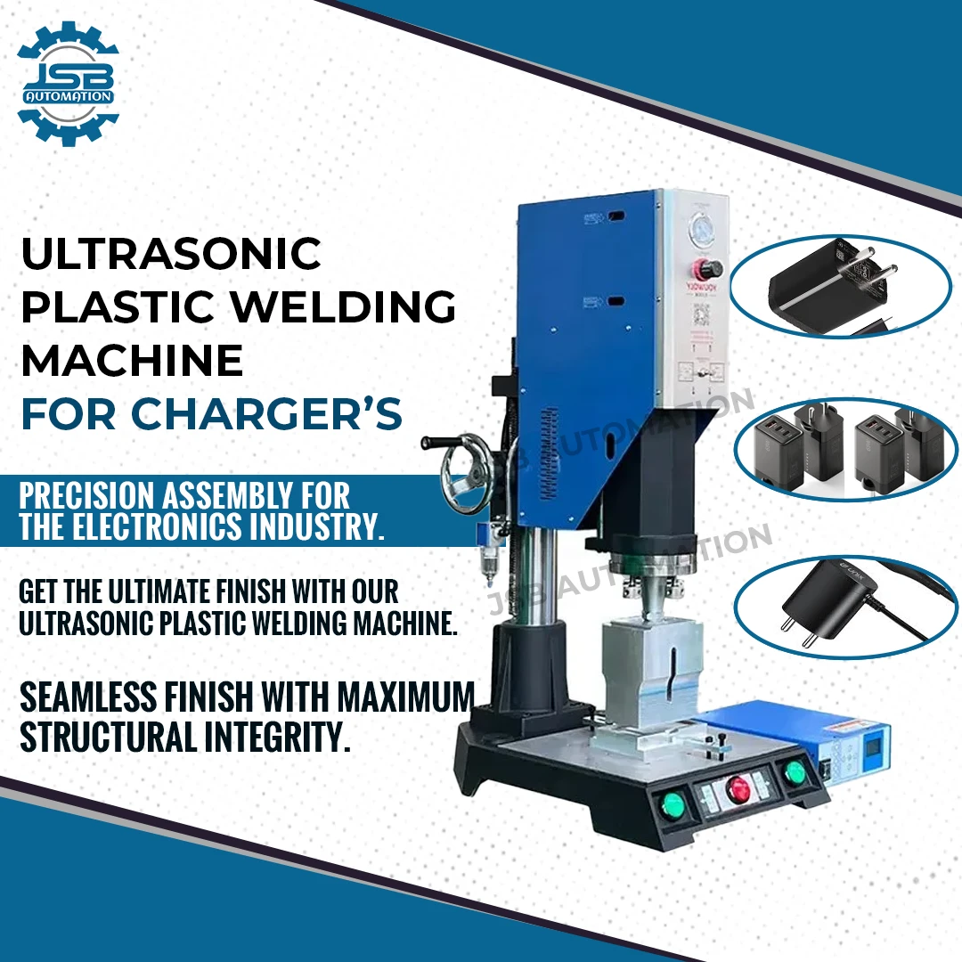 Ultrasonic Plastic Welding Machine for Charger Assembly